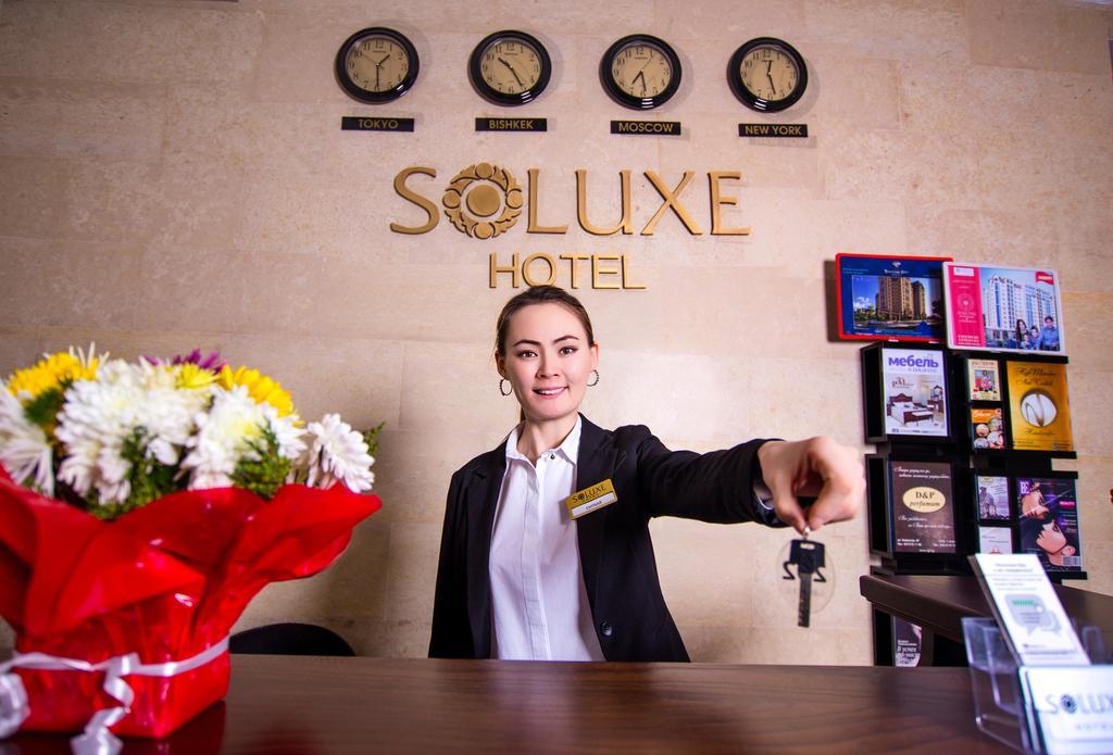 Soluxe Hotel Bishkek Exterior foto