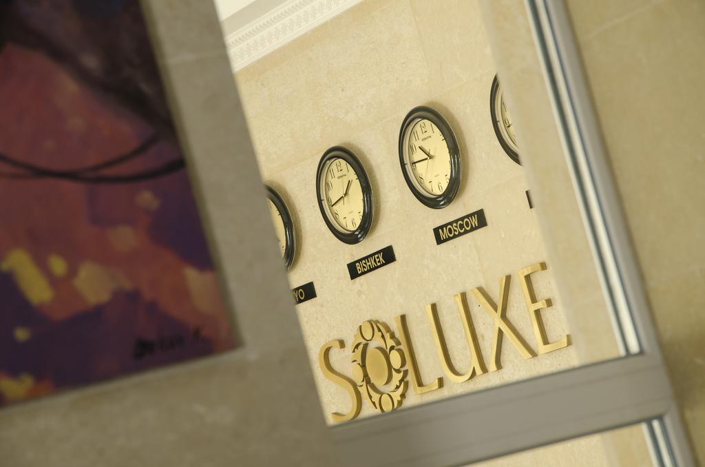 Soluxe Hotel Bishkek Exterior foto